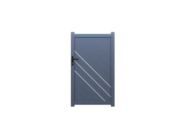 PLED Pedestrian Gate Aluminium Gate Single